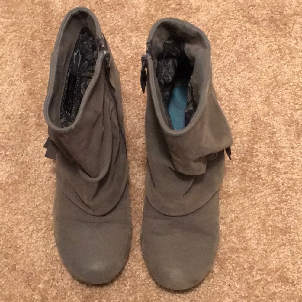 Blowfish Gray Booties